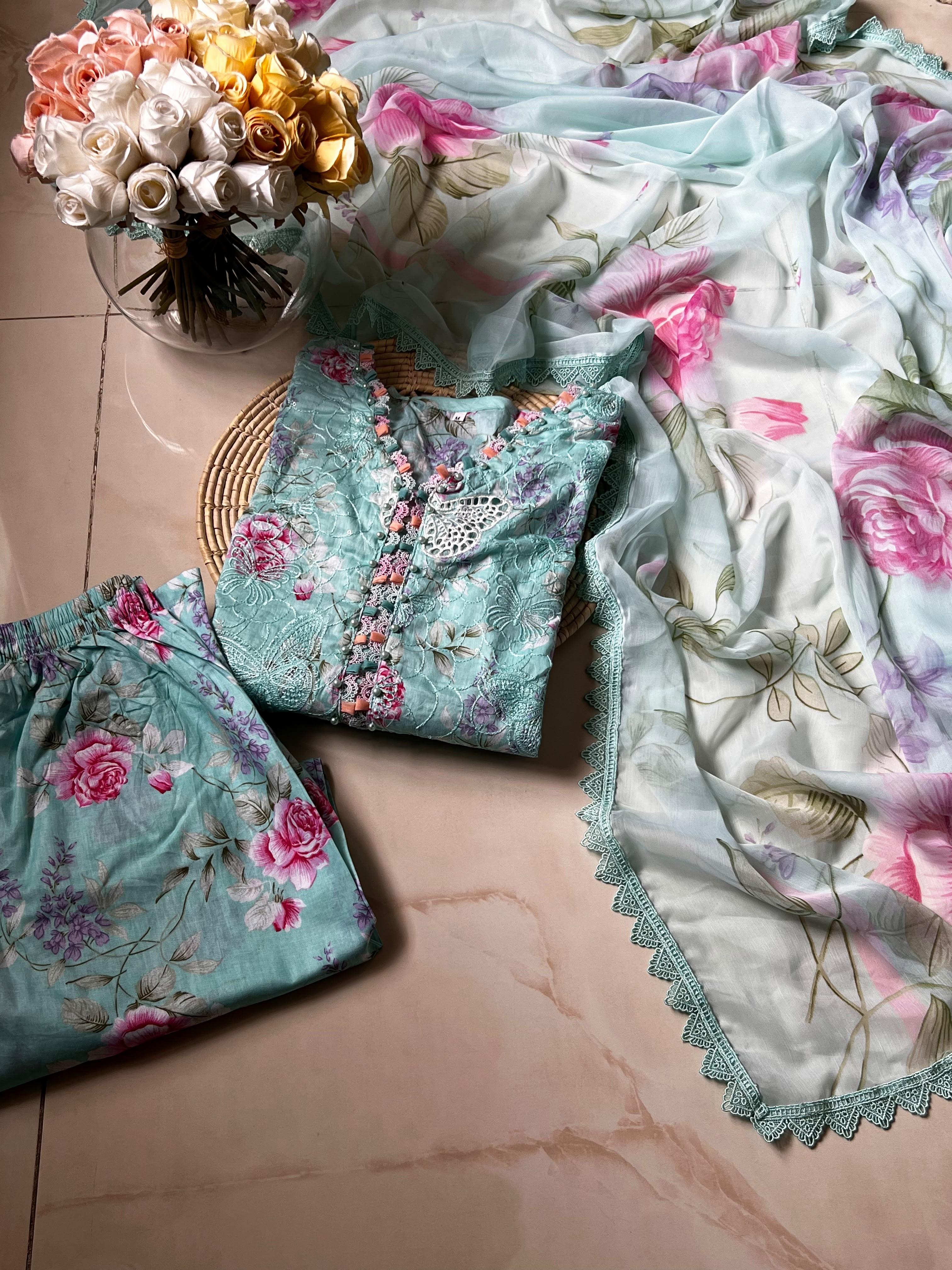 Raza Fabrics | Premium Luxury Lawn  Suit '26.