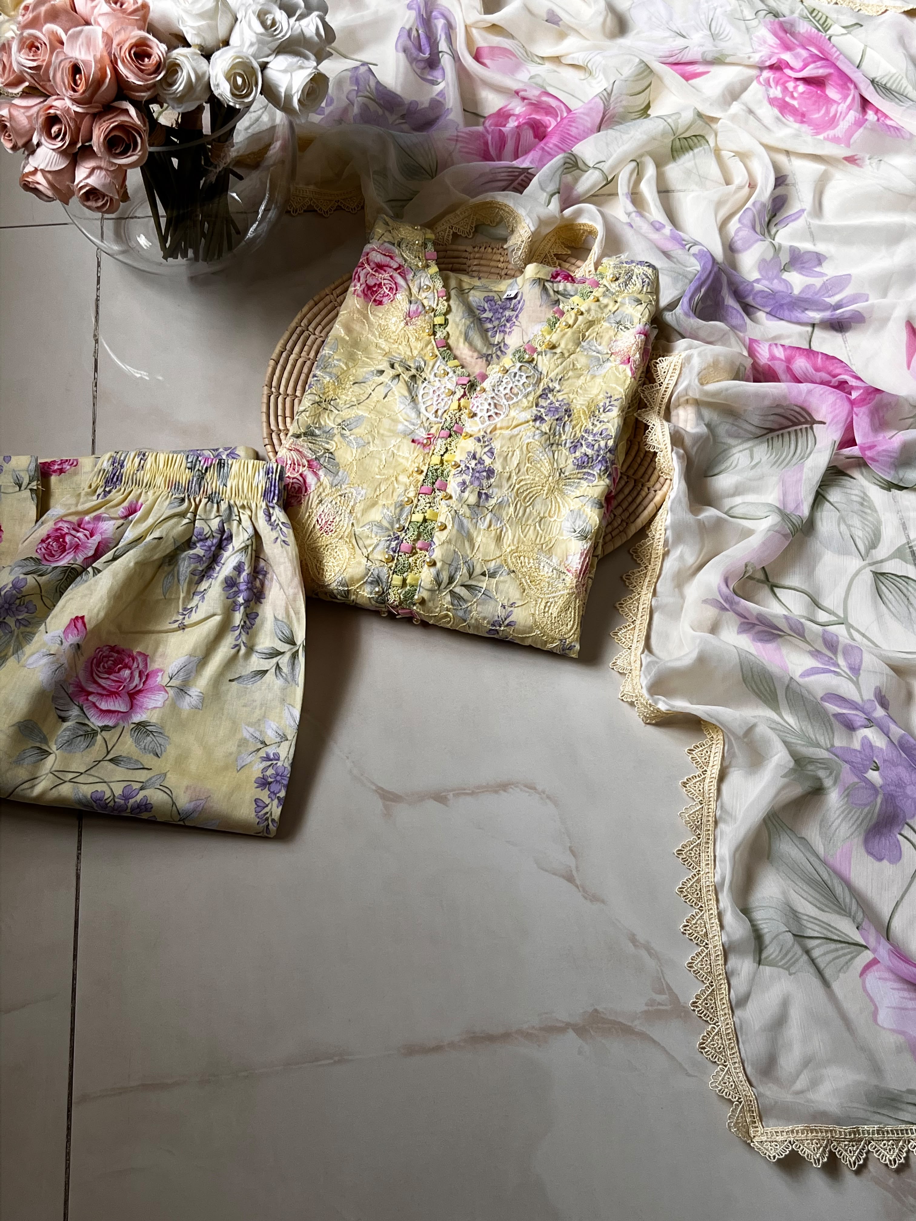 Raza Fabrics | Premium Luxury Lawn  Suit '26.