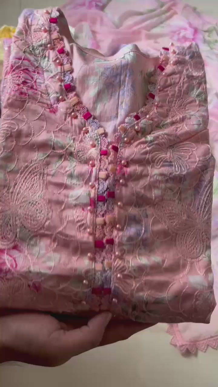 Raza Fabrics | Premium Luxury Lawn  Suit '26.