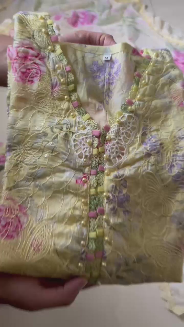 Raza Fabrics | Premium Luxury Lawn  Suit '26.